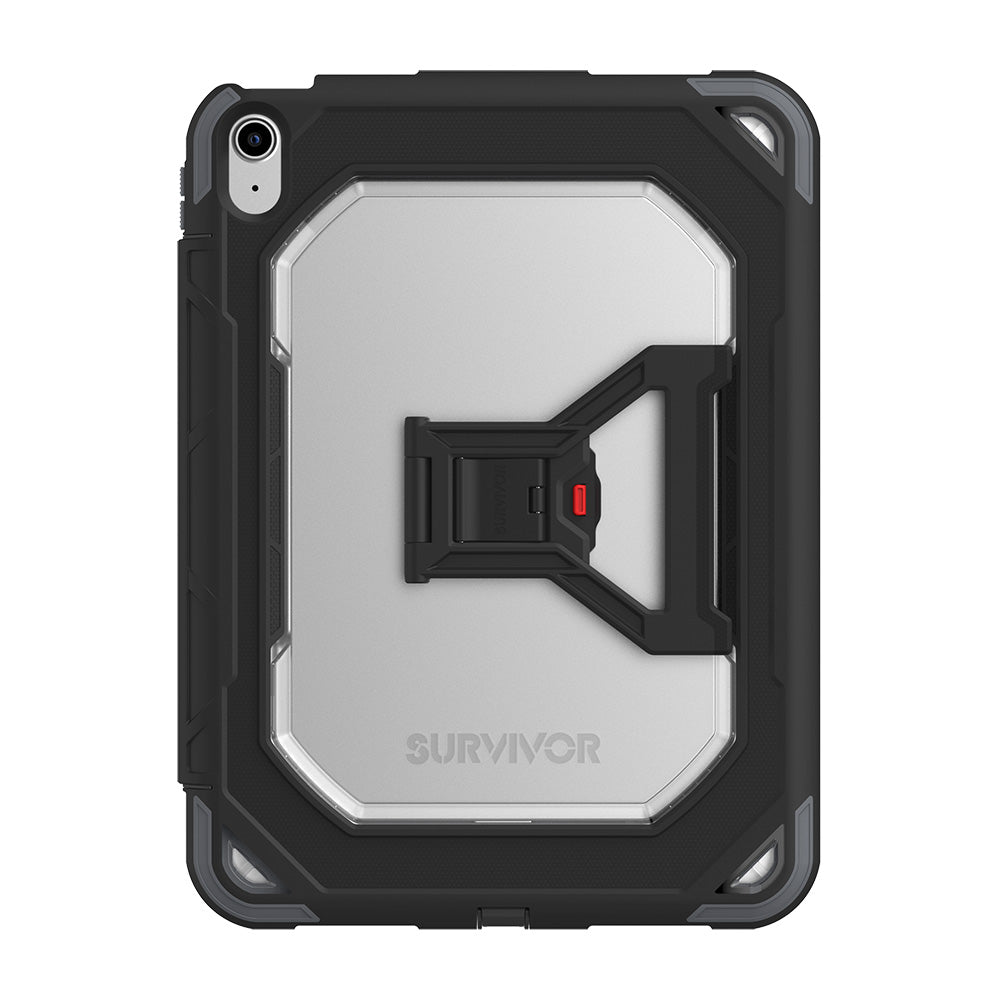 Black/Gray | Survivior All-Terrain for iPad Air (4th Generation) - Black/Gray