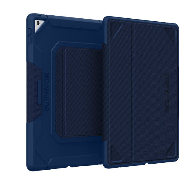 Dark Blue | Survivor Rugged Folio for iPad 10.2 (8th & 7th Generation) - Dark Blue