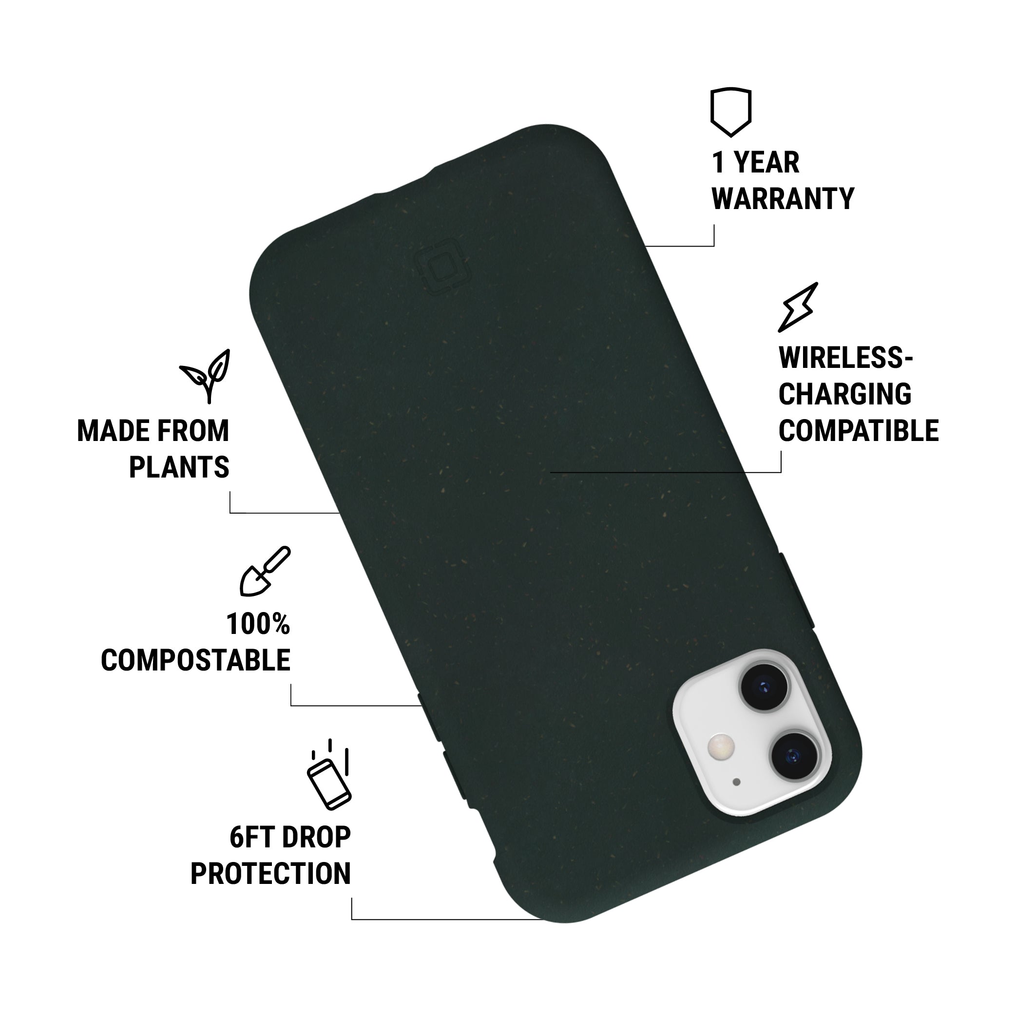 Deep Pine Green | Organicore for iPhone 11 - Deep Pine Green