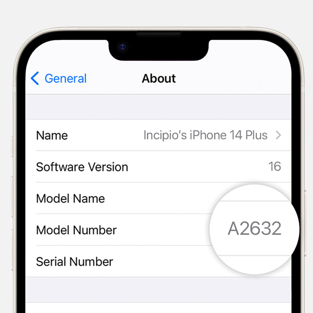 Charcoal/Clear | Organicore Clear for iPhone 14 Plus - Charcoal/Clear