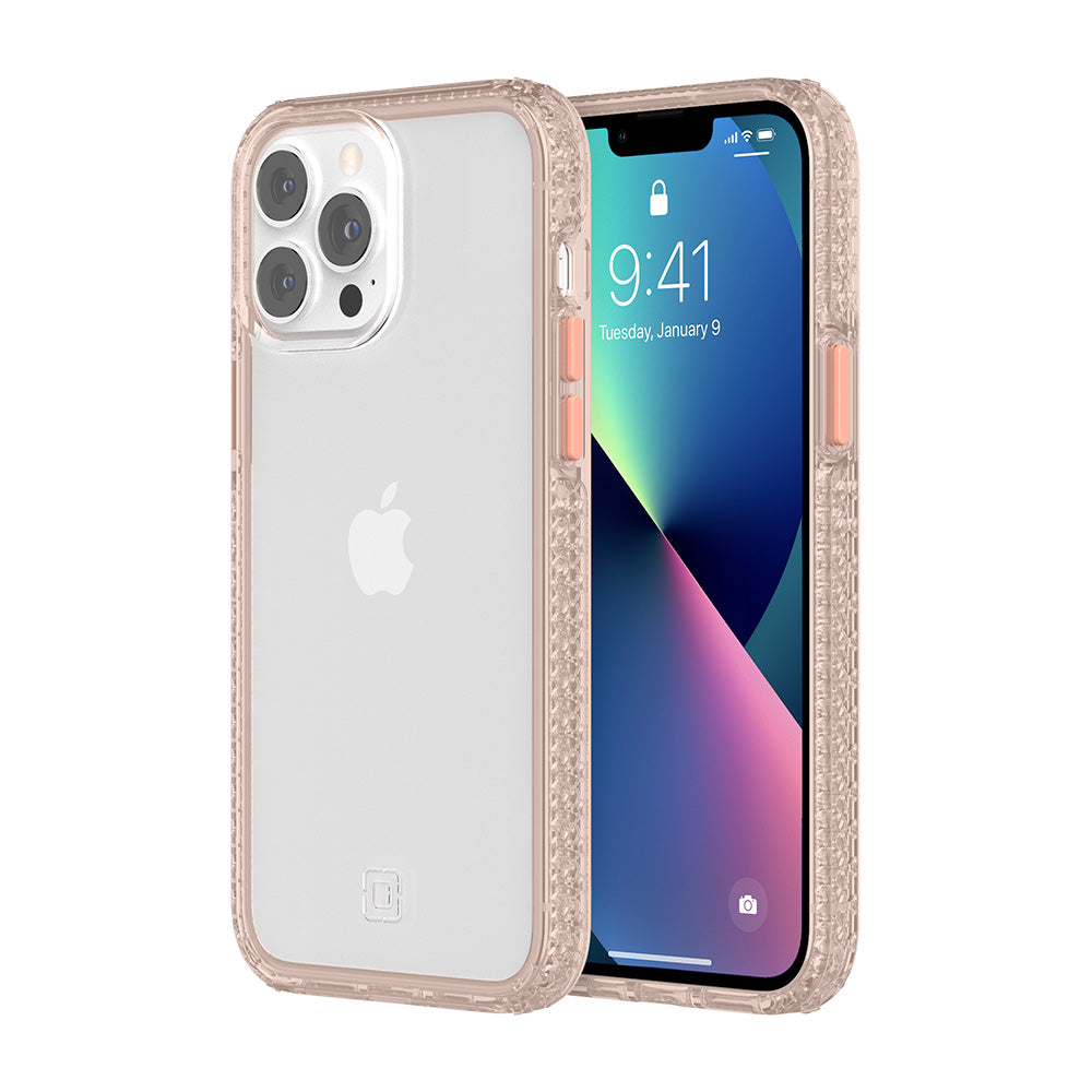 Prosecco Pink/Clear | Grip for iPhone 13 Pro Max & iPhone 12 Pro Max - Prosecco Pink/Clear