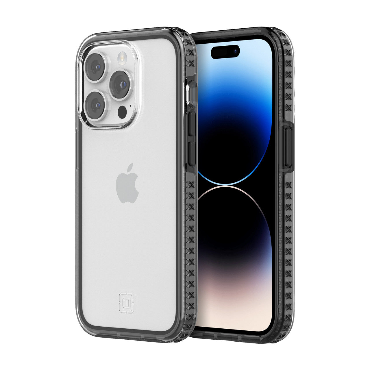 Black/Clear | Grip for iPhone 14 Pro - Black/Clear