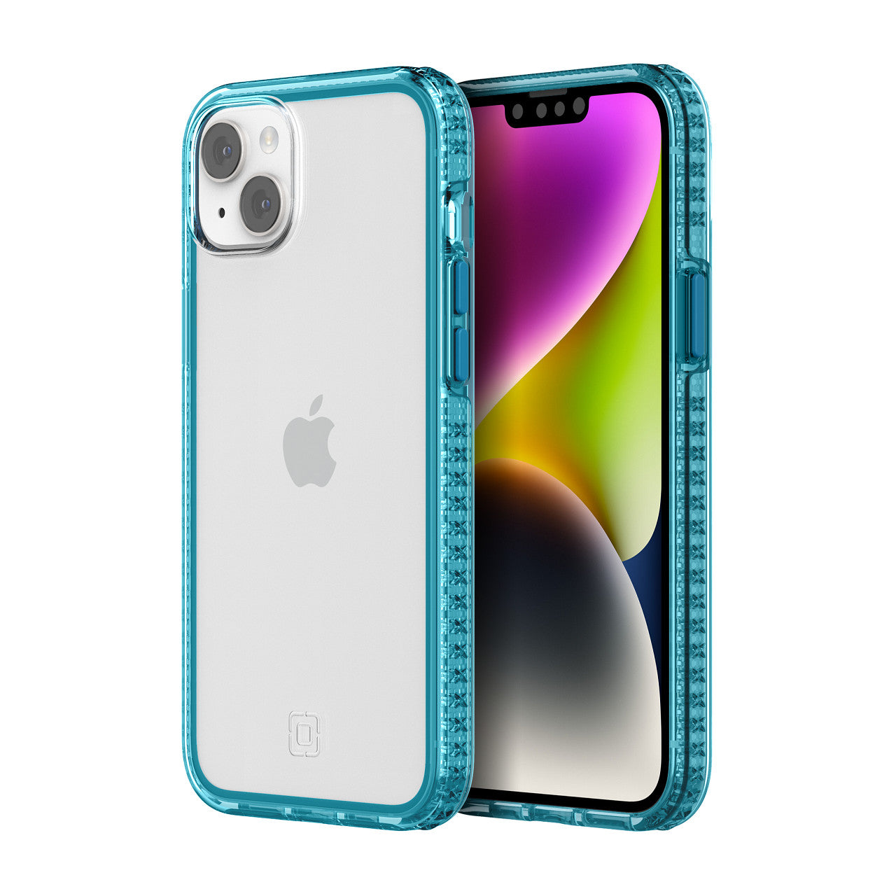 Bluejay/Clear | Grip for iPhone 14 Plus - Bluejay/Clear