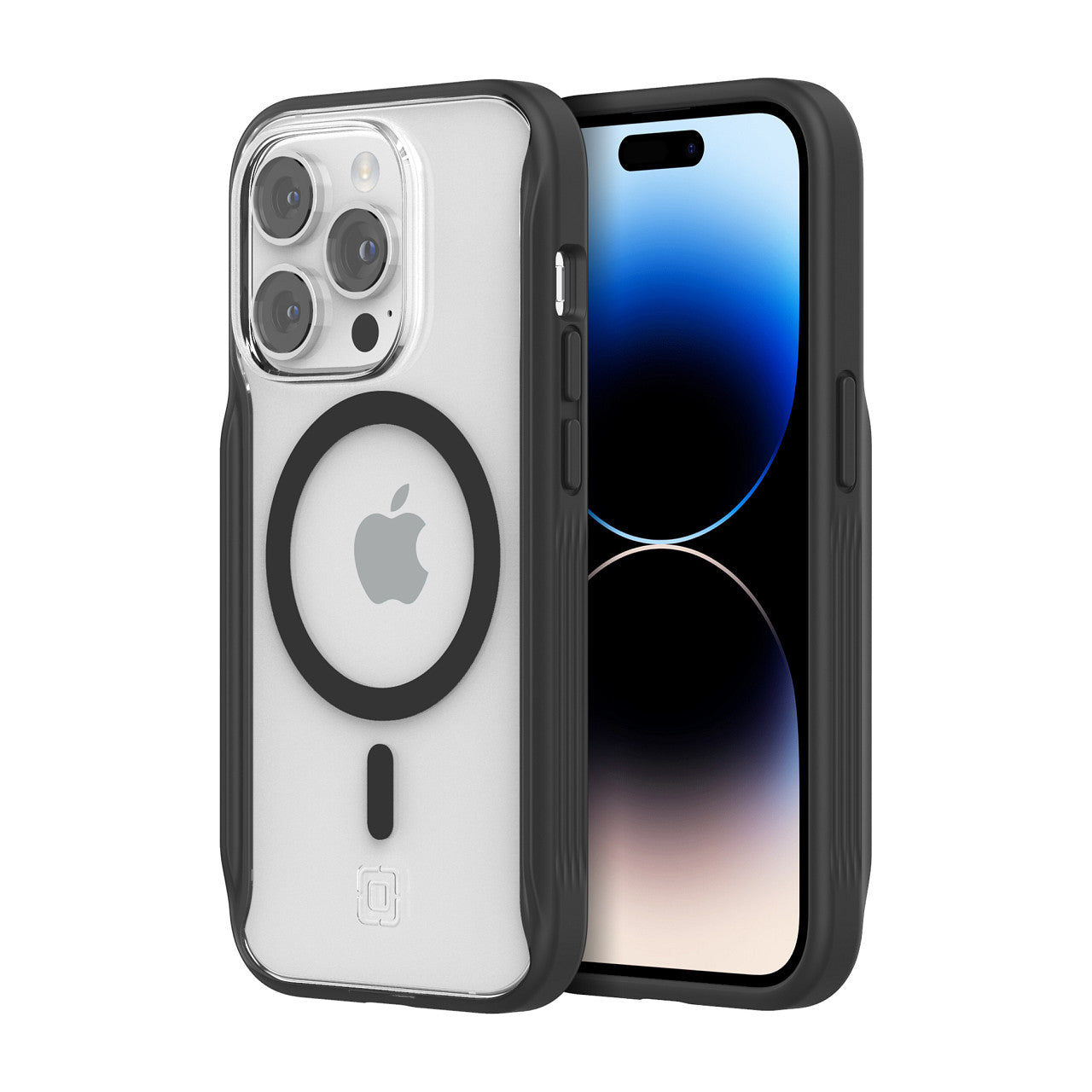 Black/Clear | AeroGrip for MagSafe for iPhone 14 Pro - Black/Clear