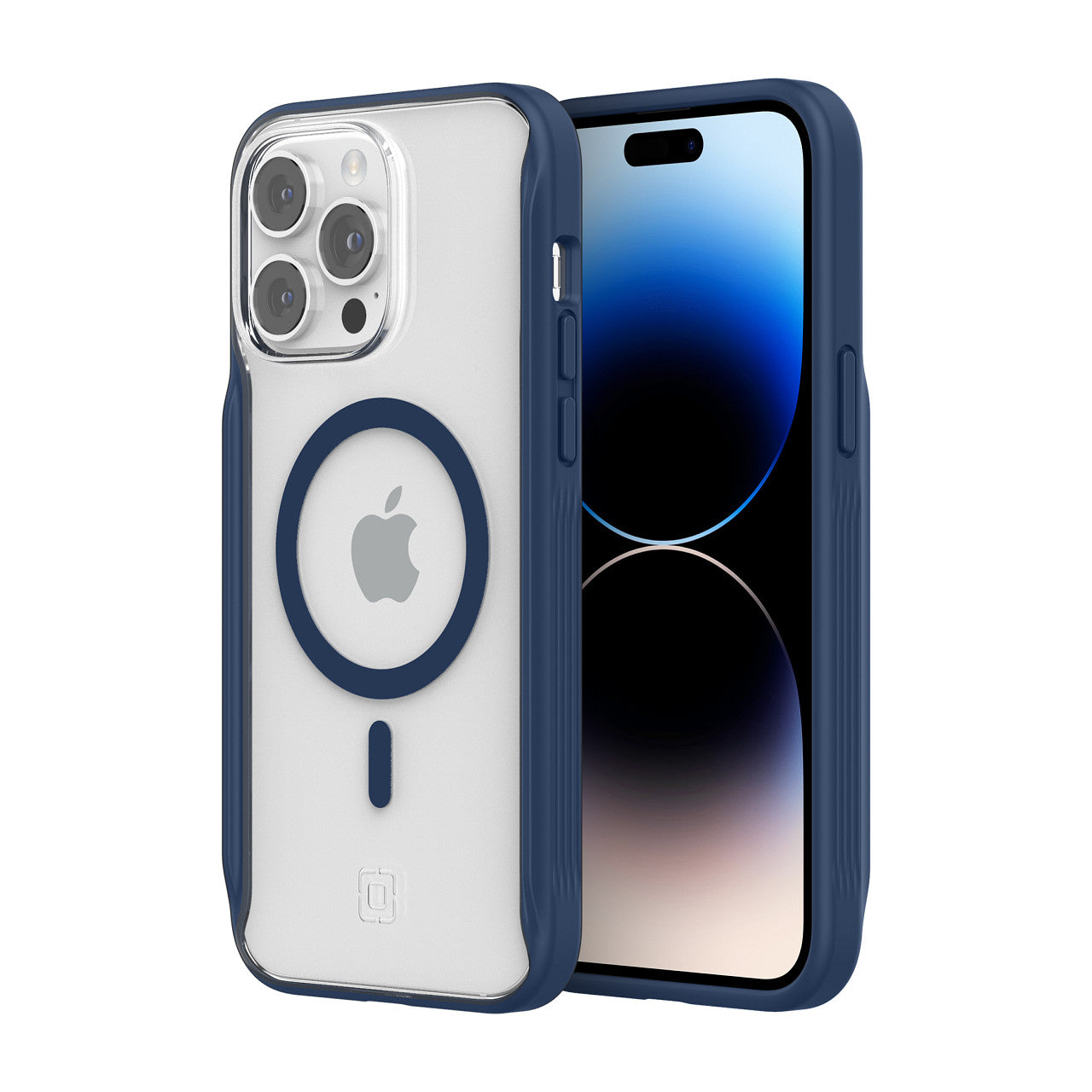 Midnight Navy/Clear | AeroGrip for MagSafe for iPhone 14 Pro Max - Midnight Navy/Clear