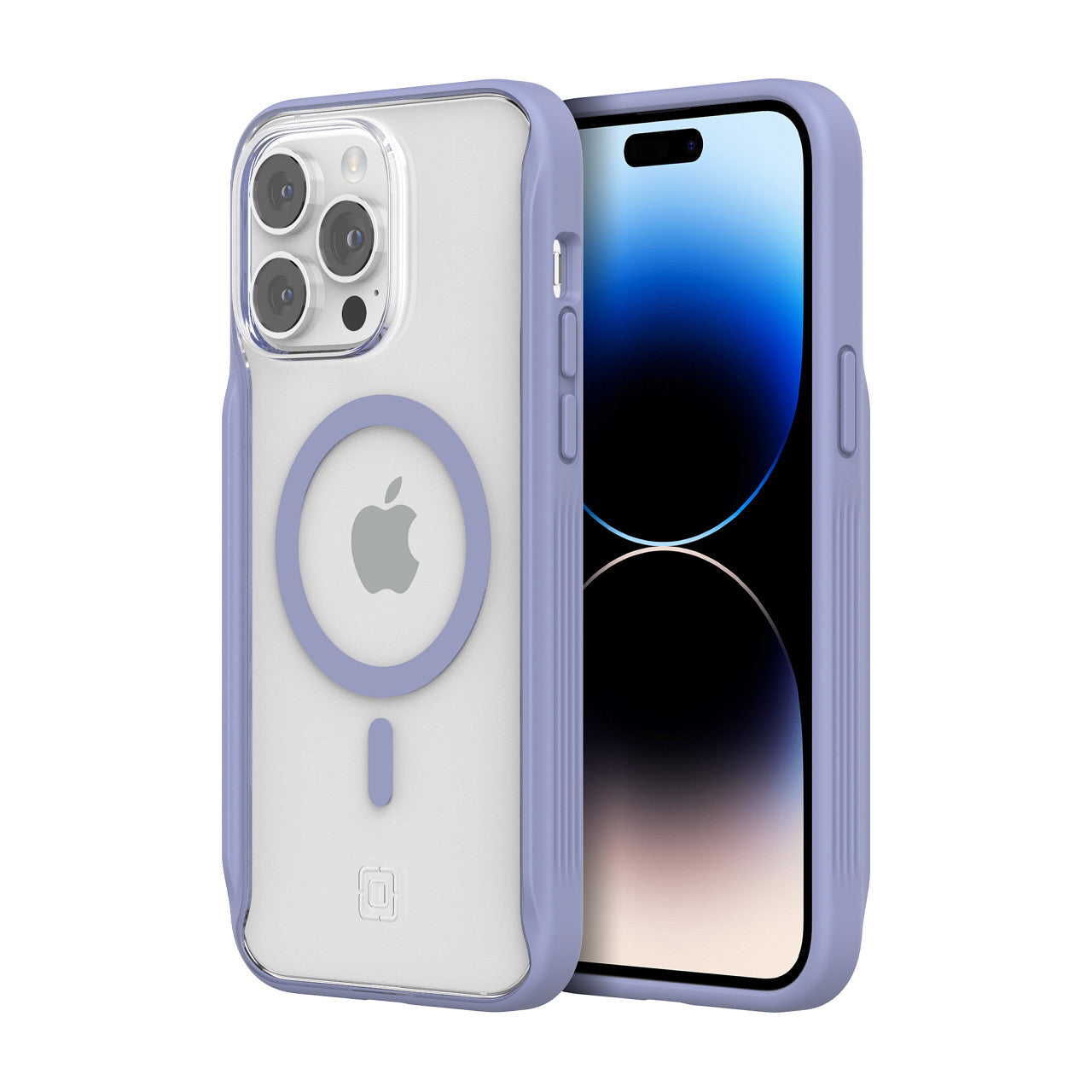 Misty Lavender/Clear | AeroGrip for MagSafe for iPhone 14 Pro Max - Misty Lavender/Clear