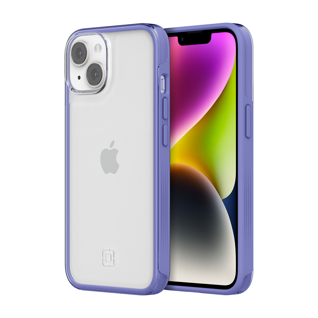 Lavender Violet/Clear | Organicore Clear for iPhone 14 - Lavender Violet/Clear