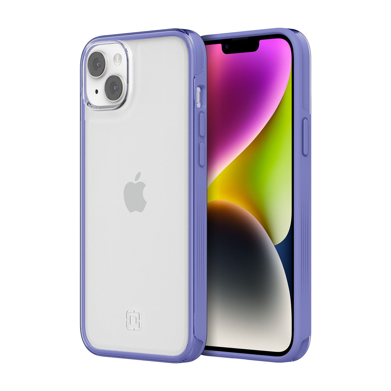 Lavender Violet/Clear | Organicore Clear for iPhone 14 Plus - Lavender Violet/Clear