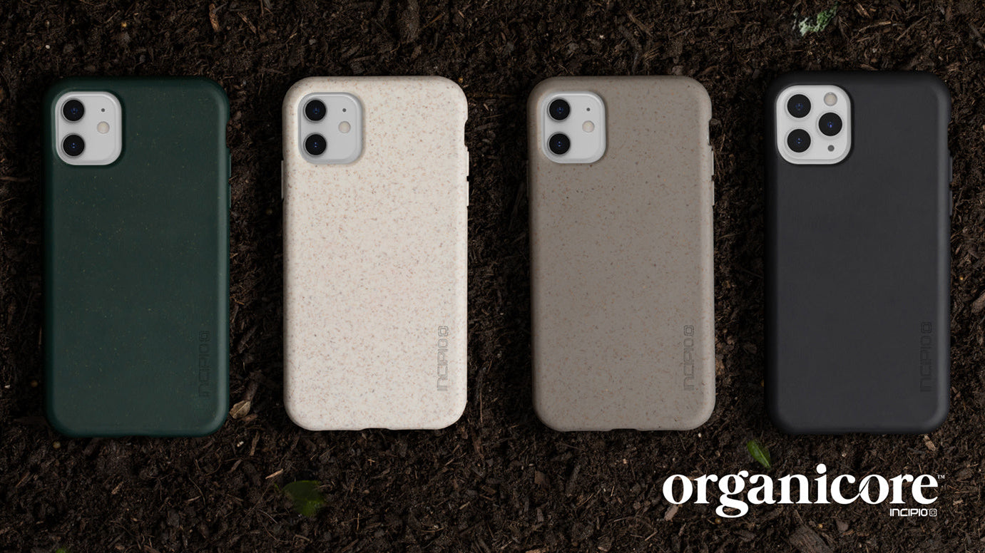 Incipio Debuts Plant-Based Device Protection with Organicore Collection of 100% Compostable Cases