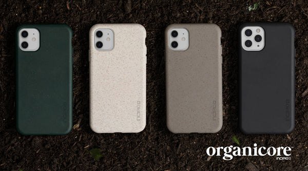 Incipio Debuts Plant-Based Device Protection with Organicore Collection of 100% Compostable Cases