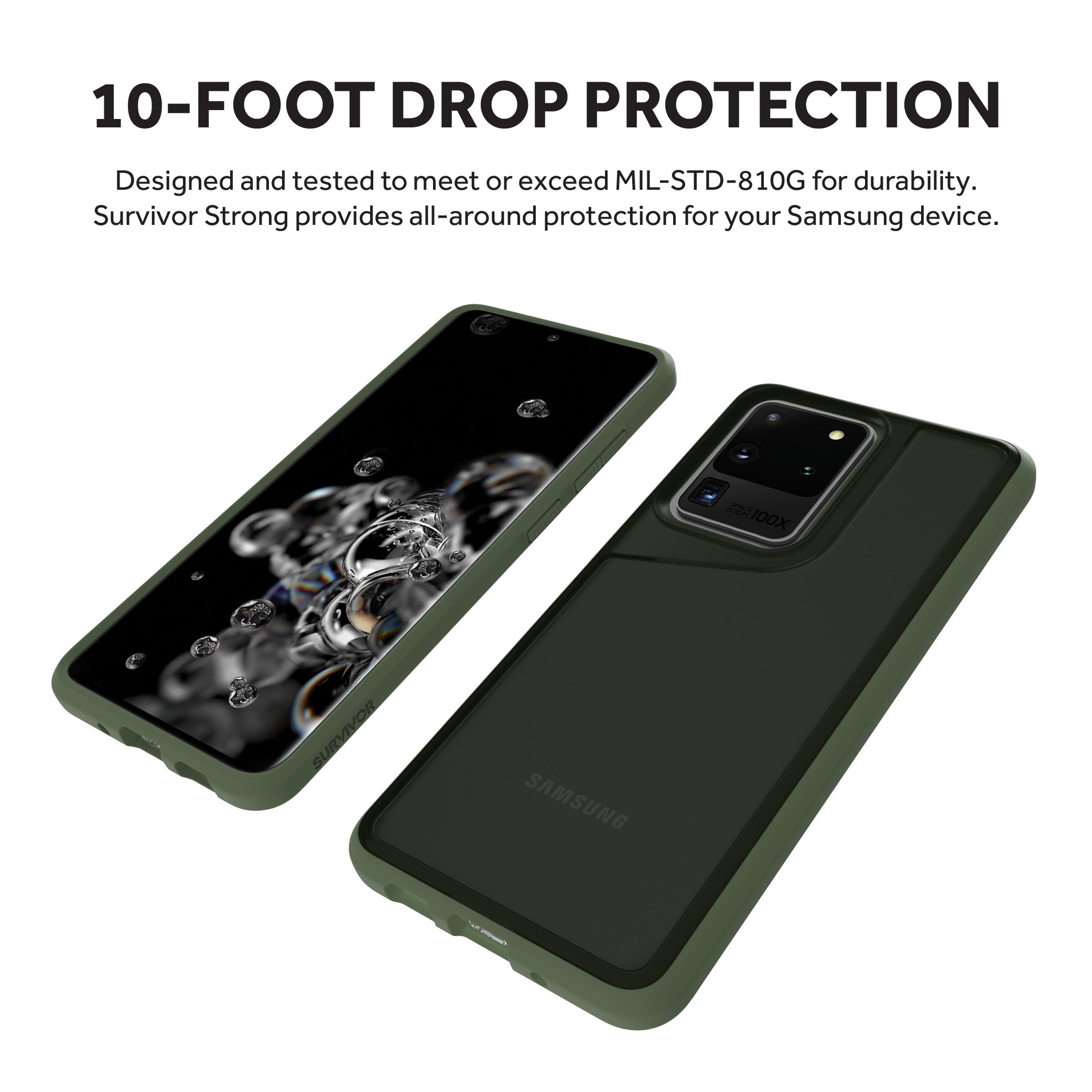 Bronze Green | Survivor Strong for Samsung Galaxy S20 Ultra - Bronze Green