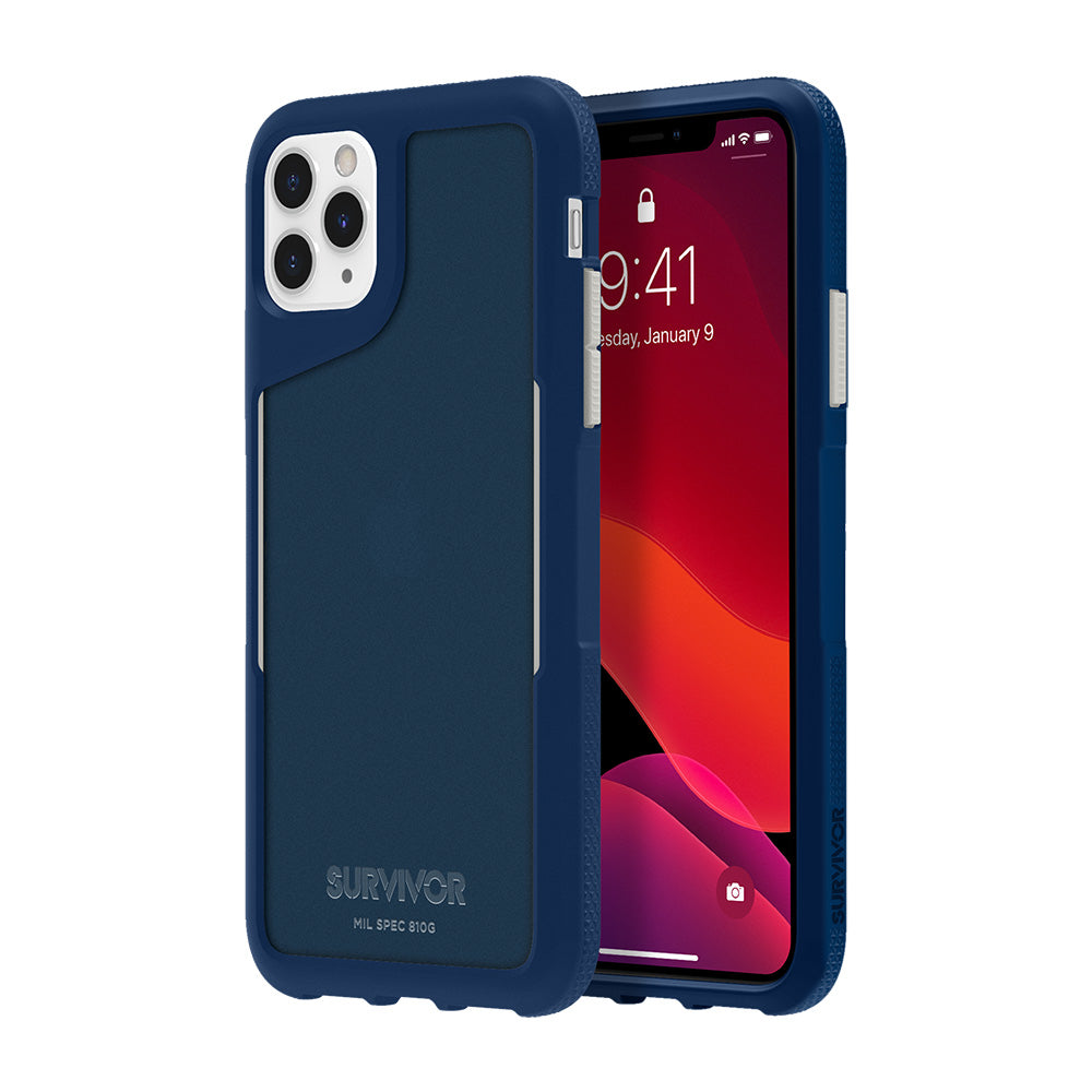 Navy Blue/Bone White | Survivor Endurance for iPhone 11 Pro Max - Navy Blue/Bone White