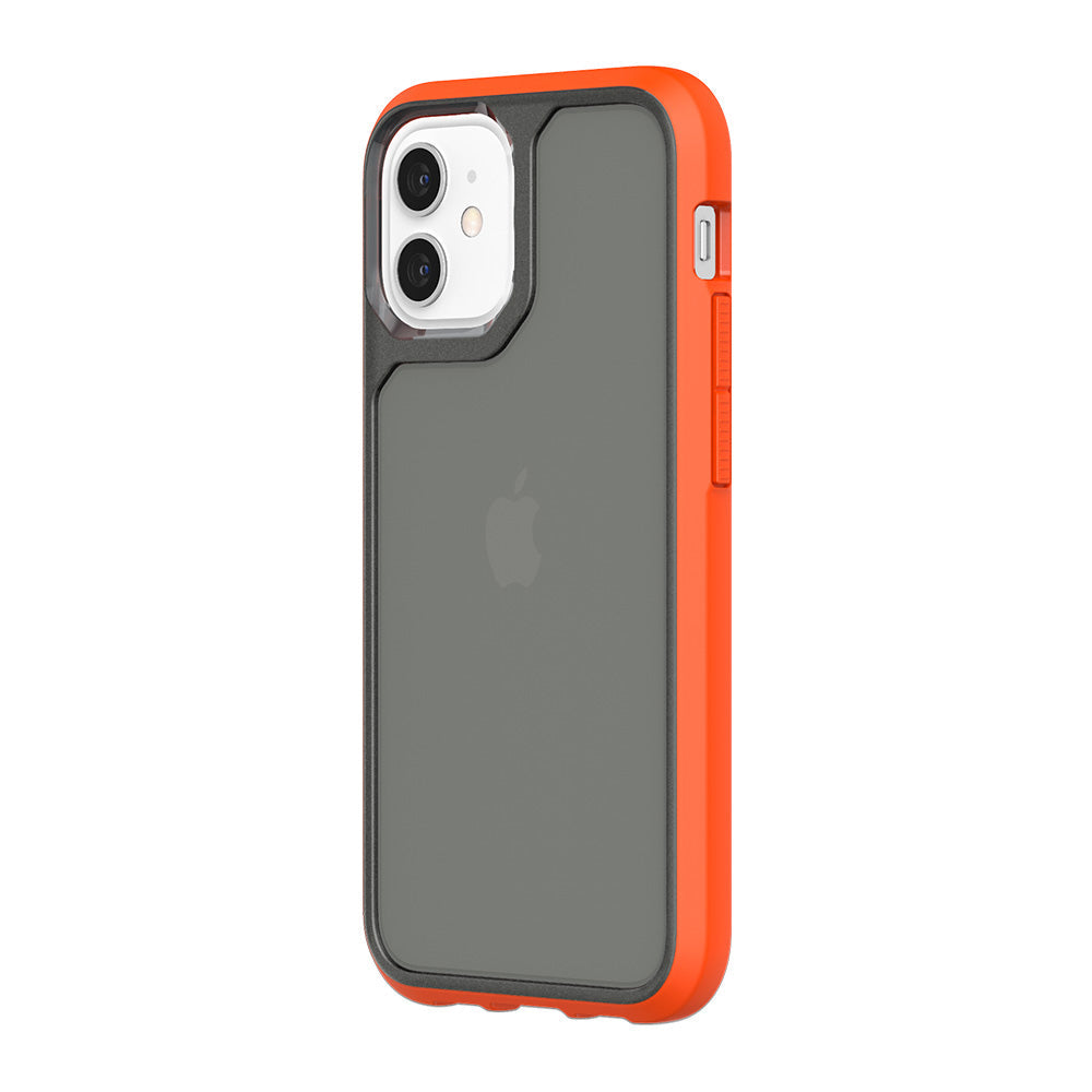 Griffin Orange/Cool Gray | Survivor Strong for iPhone 12 & iPhone 12 Pro - Griffin Orange/Cool Gray