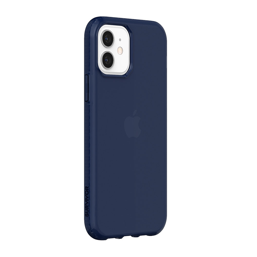 Navy | Survivor Clear for iPhone 12 & iPhone 12 Pro - Navy