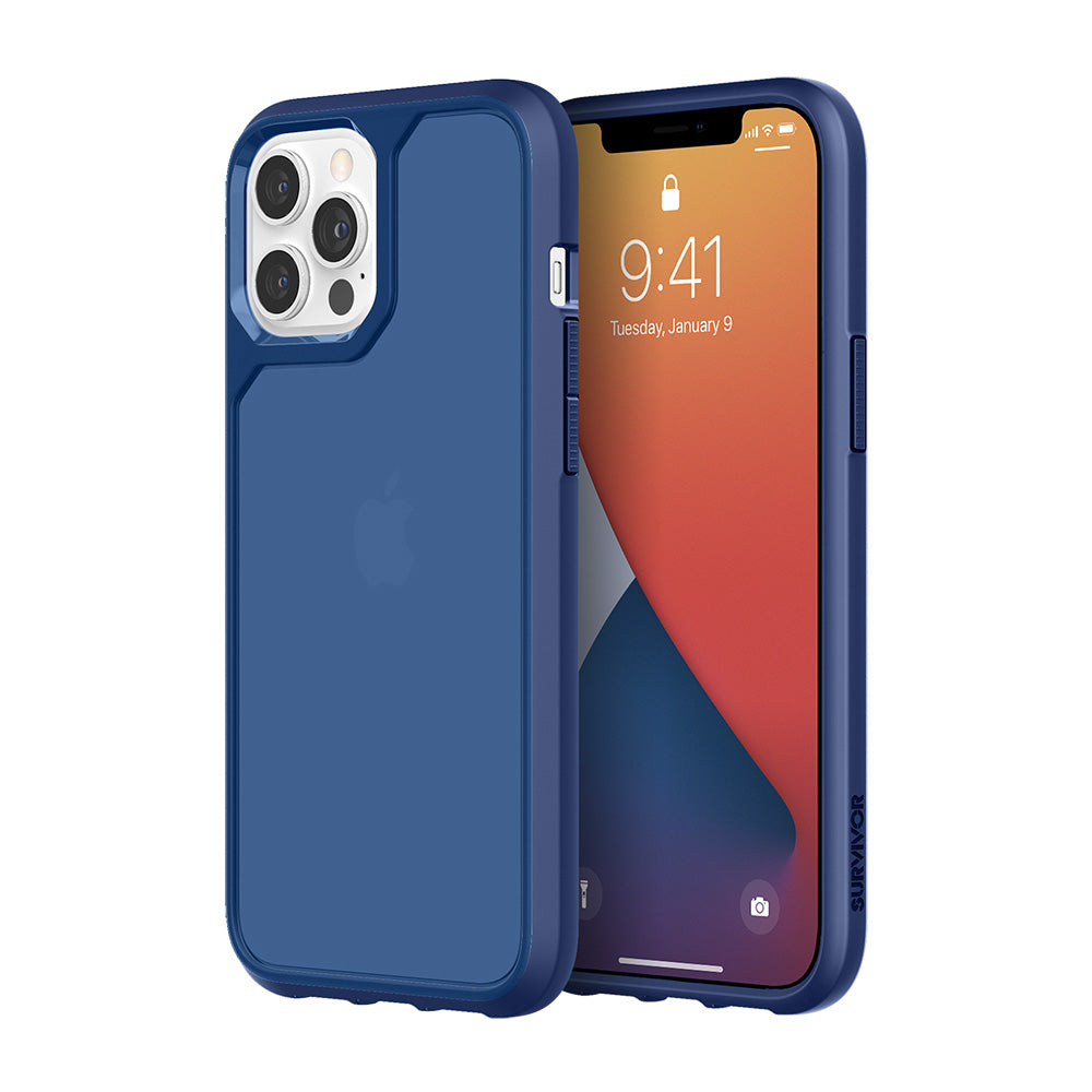 Navy/Navy | Survivor Strong for iPhone 12 Pro Max - Navy/Navy