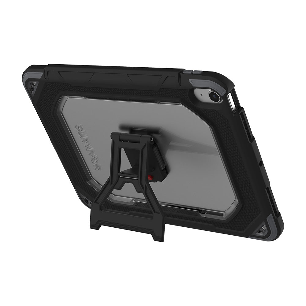Black/Gray | Survivior All-Terrain for iPad Air (4th Generation) - Black/Gray