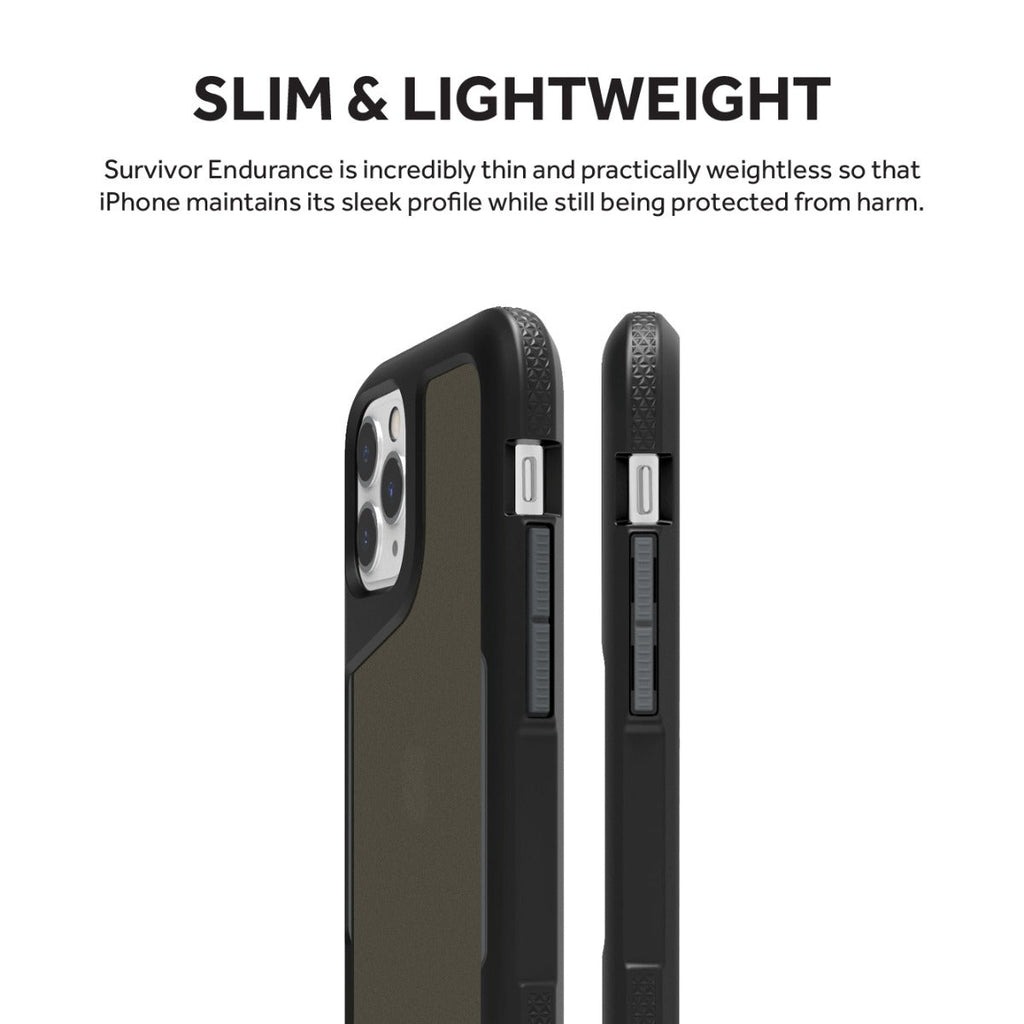 Black/Smoke | Survivor Endurance for iPhone 11 Pro - Black/Smoke