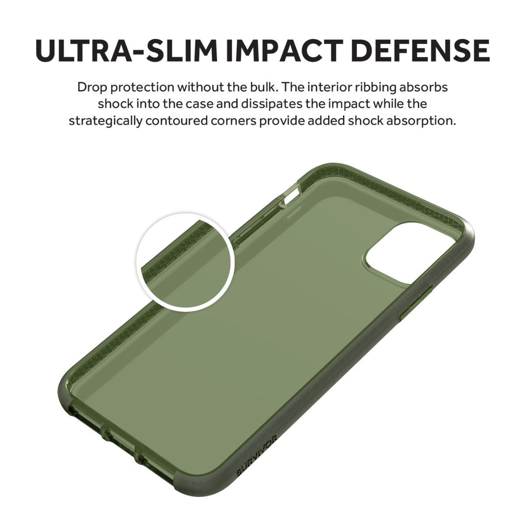 Bronze Green | Survivor Clear for iPhone 11 Pro Max - Bronze Green