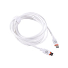 Griffin 6FT USB-C to USB-C Charge/Sync Cable, 240W High-Powered Fast Charging, Braided Durable Cable, Compatible with Laptops, Tablets, and Phones