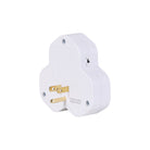 2-outlet Wall Tap with USB&Neon Light