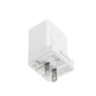 Griffin PowerBlock 20W Wall Charger with Smartwatch Wireless Charging, Dual USB-A & USB-C Ports, 2.5W Smartwatch Charger, Foldable Plug