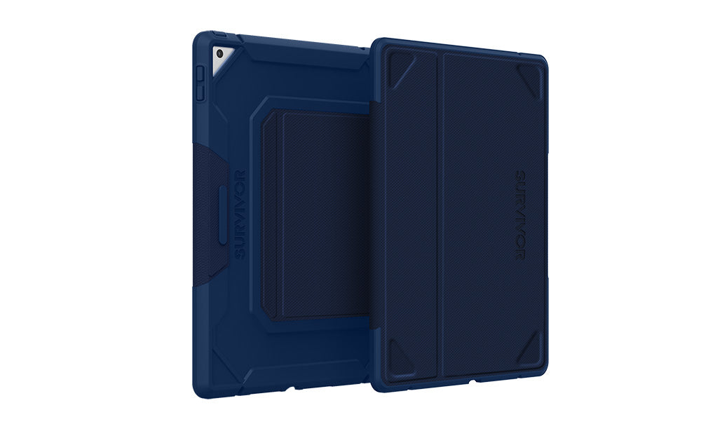Dark Blue | Survivor Rugged Folio for iPad 10.2 (8th & 7th Generation) - Dark Blue