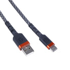 Griffin 6FT Ultra Durable USB-A to USB-C Charge/Sync Cable, Fast Charging, 30,000 Bend Lifespan, Nylon Braided, Black or White