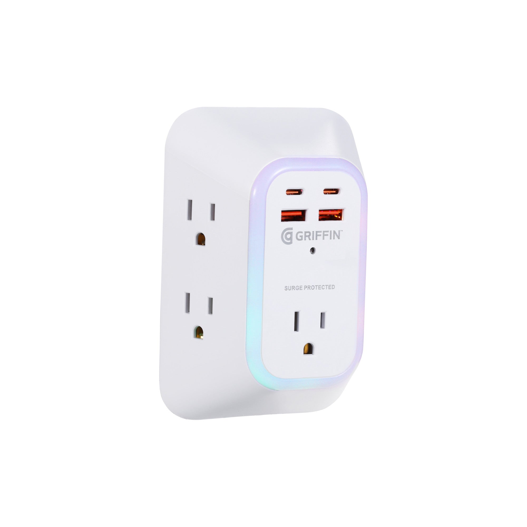 USB Power Cube With RGB Light