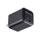 Griffin 45W GaN Wall Charger, USB-C 3.0A Port, Foldable Prongs, Fast Power Delivery for Laptops, Tablets & Phones