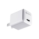 Griffin 30W GaN Wall Charger, Single USB-C 3.0A Port, Foldable Prongs, Fast Power Delivery for Phones & Tablets