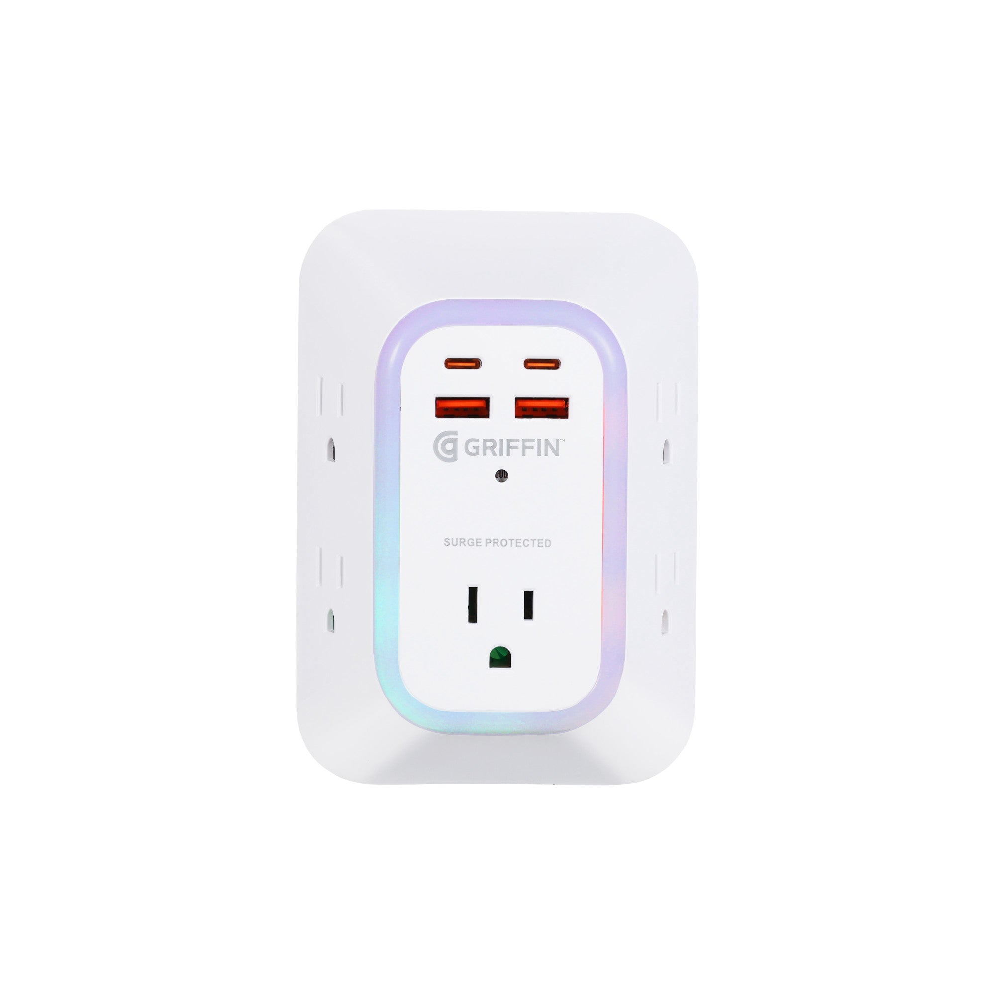 USB Power Cube With RGB Light
