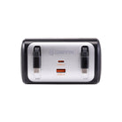 Griffin PowerJolt Backseat Car Charger with Retractable USB-C Cables, Dual USB-A + USB-C Ports, Fast Charging, Headrest Mount