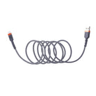 Griffin 6FT Lightning to USB-A Charge/Sync Cable, Ultra Durable Braided Design, 30,000 Bend Lifespan, MFi Certified, Includes Velcro Strap