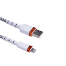 Griffin 6FT Lightning to USB-A Charge/Sync Cable, Ultra Durable Braided Design, 30,000 Bend Lifespan, MFi Certified, Includes Velcro Strap