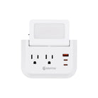 2-outlet Wall Tap with USB&Night Light