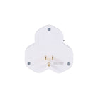 2-outlet Wall Tap with USB&Neon Light