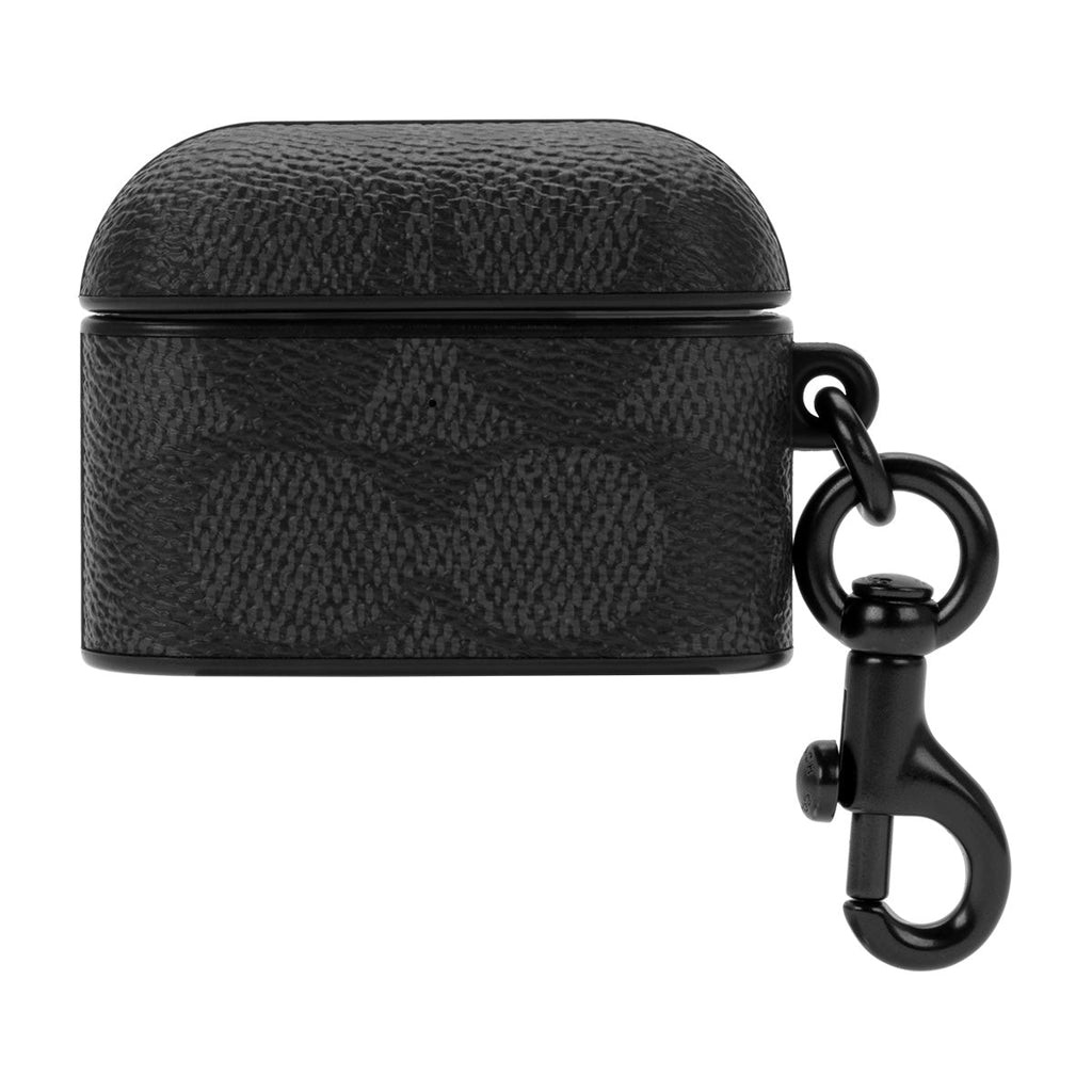 Black | Coach Wrapped AirPods Pro (2nd generation) Case - Black