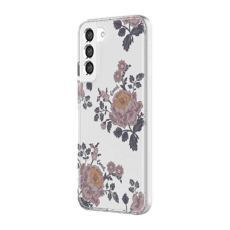Moody Floral | Coach Protective Case for Samsung Galaxy S22+ - Moody Floral