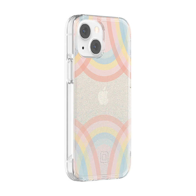 Rainbow Glitter Wash | Design Series for iPhone 13 mini & iPhone 12 mini - Rainbow Glitter Wash