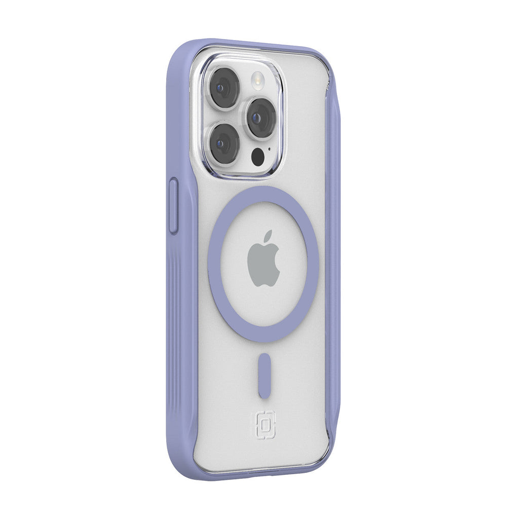 Misty Lavender/Clear | AeroGrip for MagSafe for iPhone 14 Pro - Misty Lavender/Clear