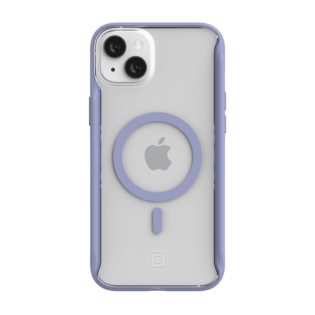 Misty Lavender/Clear | AeroGrip for MagSafe for iPhone 14 Plus - Misty Lavender/Clear