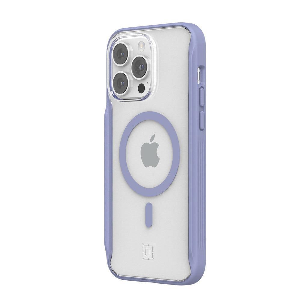 Misty Lavender/Clear | AeroGrip for MagSafe for iPhone 14 Pro Max - Misty Lavender/Clear
